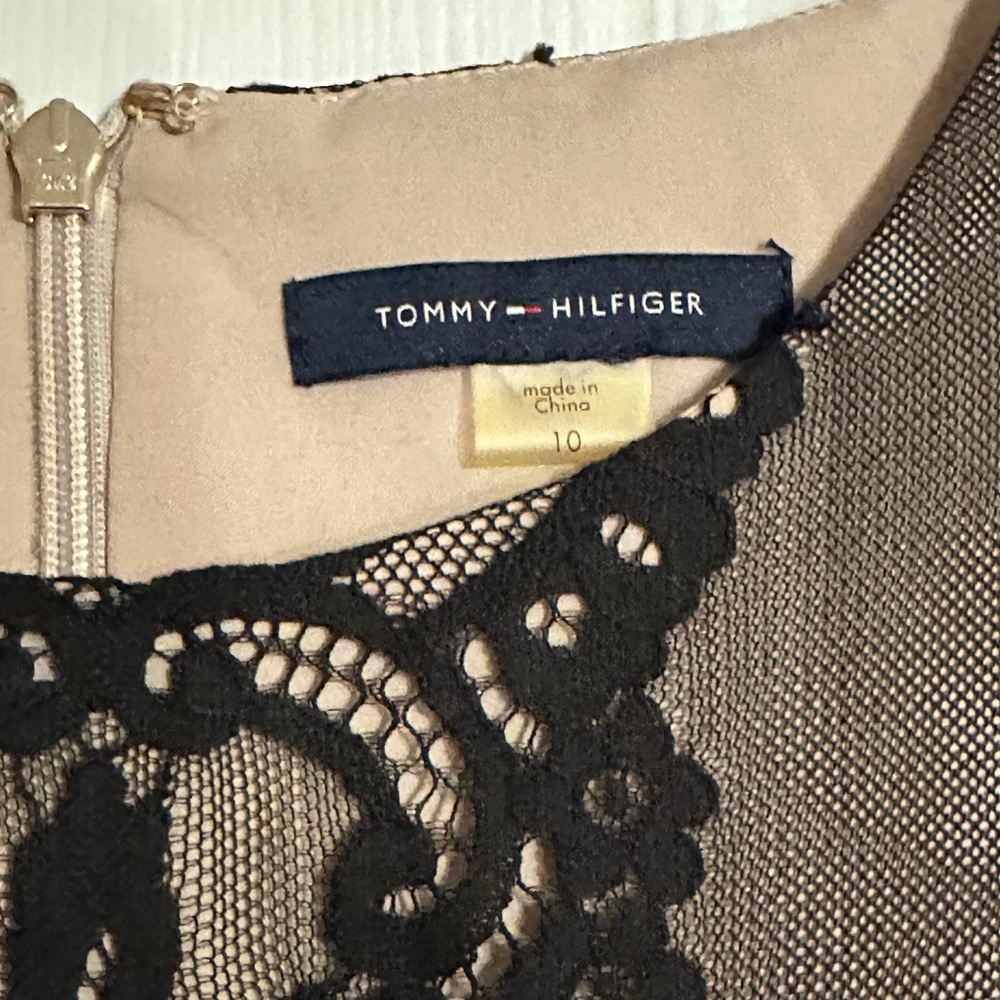 Tommy Hilfiger 625 Fit Flare Floral Lace Dress - Picture 5 of 5